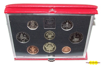 1986 Royal Mint Deluxe Proof Set